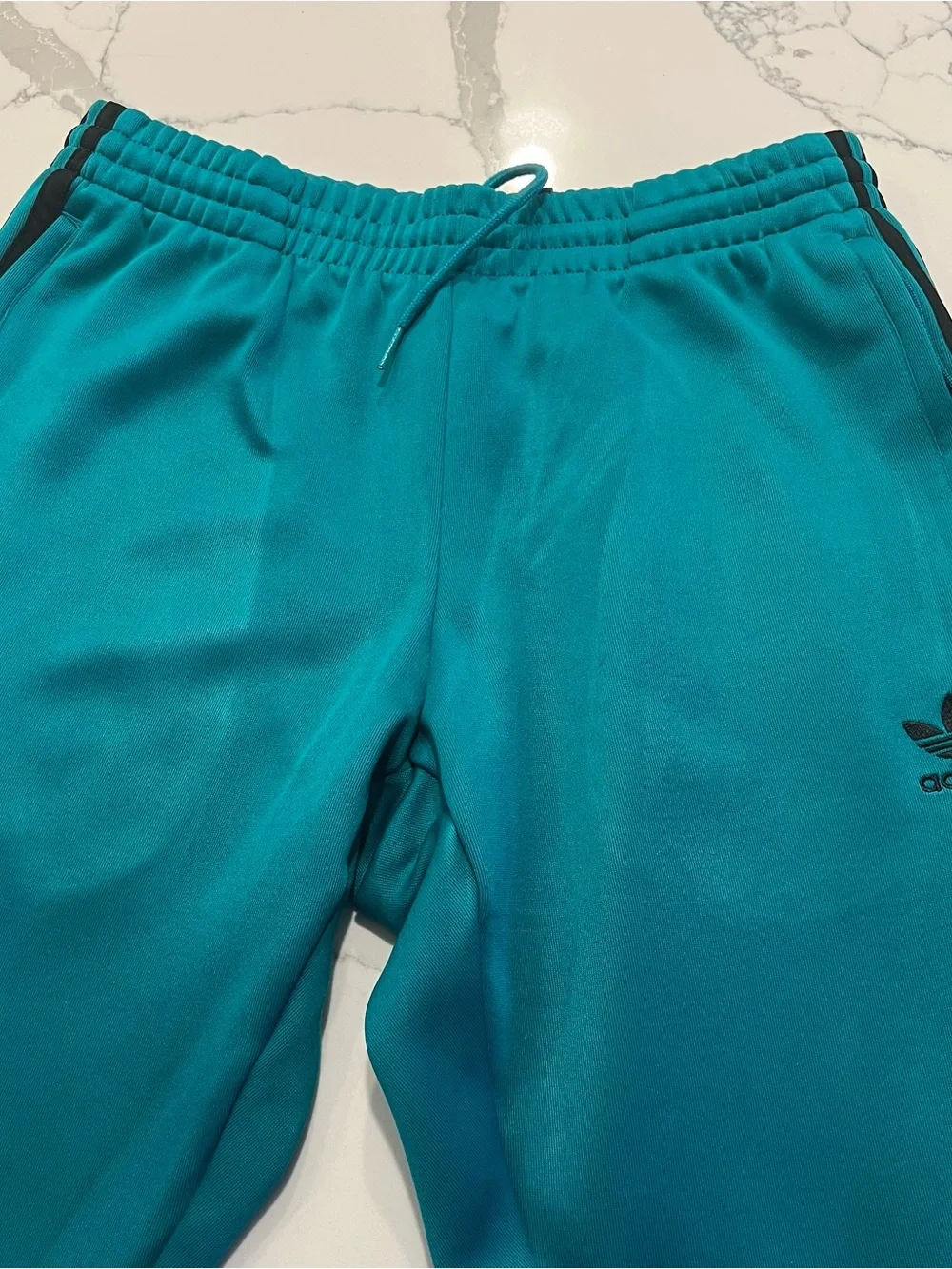 MENS ADIDAS Teal Track Pants - Size M